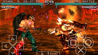 Tekken 5 muy comprimido CSO androide